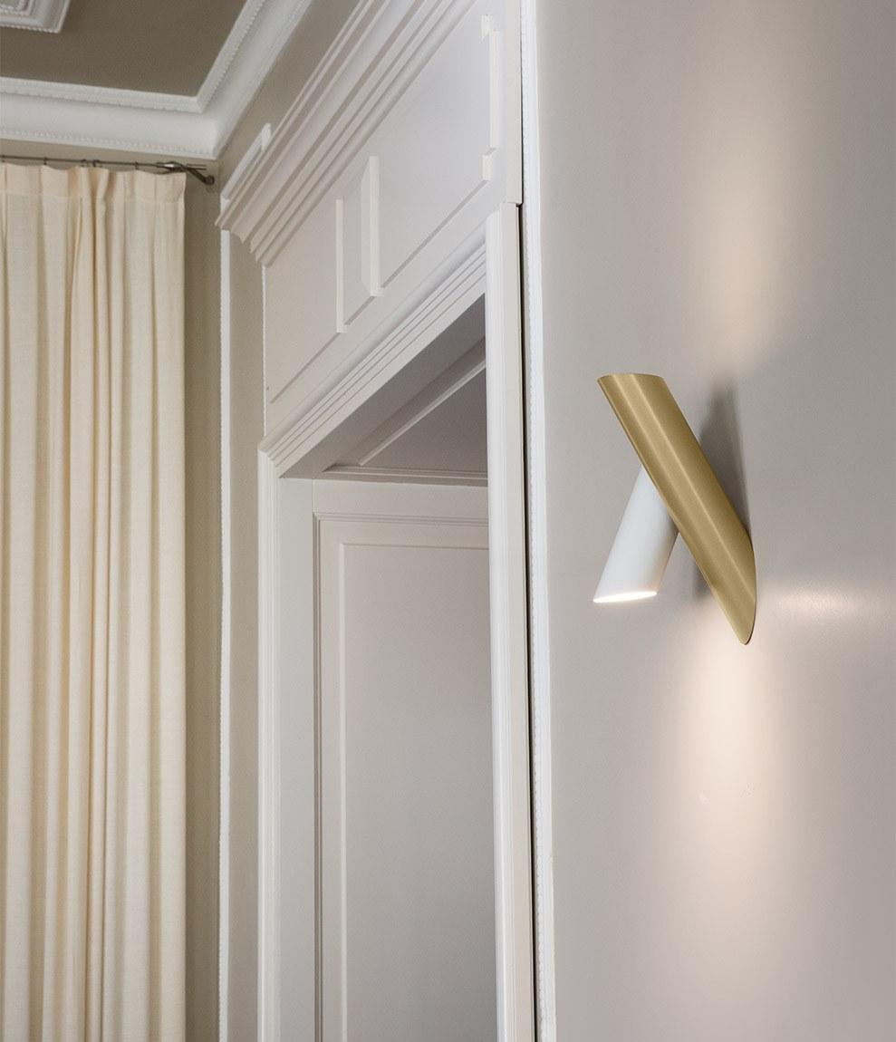 TUBES LARGE Adjustable aluminium wall lamp
