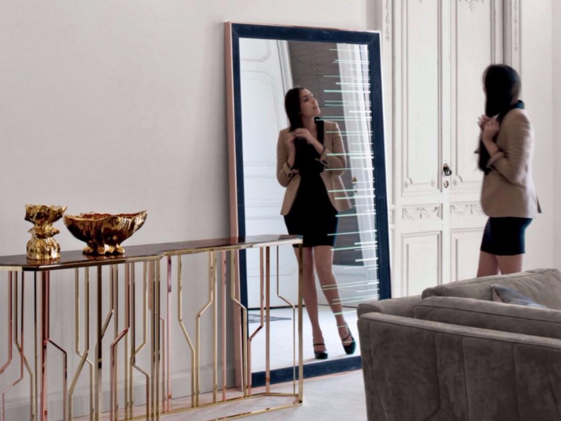 NANAMI Square wood mirror