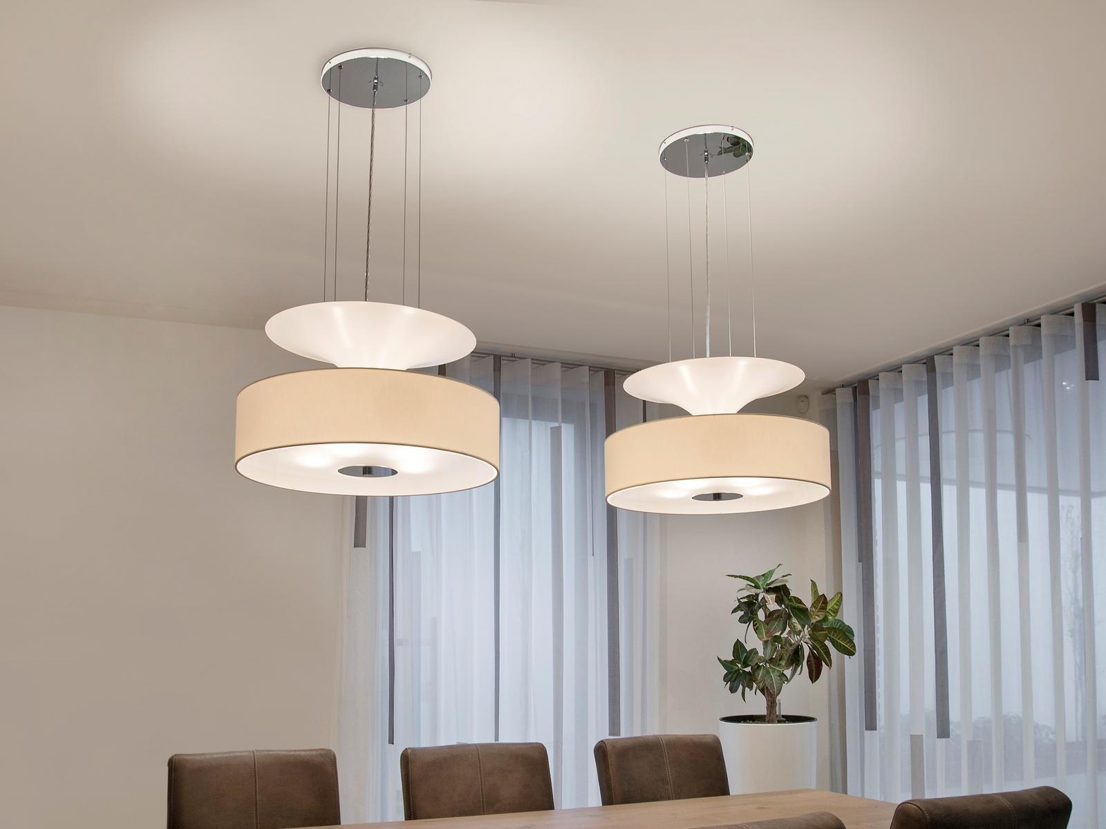 AIRWAVE H5+2 Direct-indirect light pendant lamp