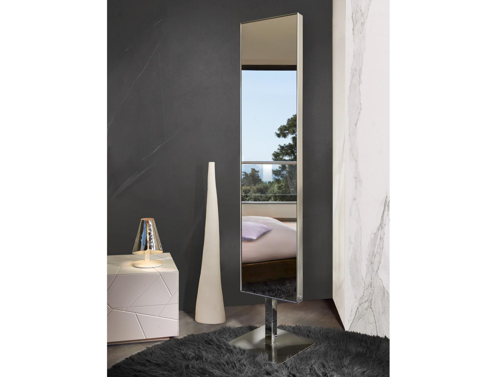 VOILÀ Double-sided freestanding swivel mirror