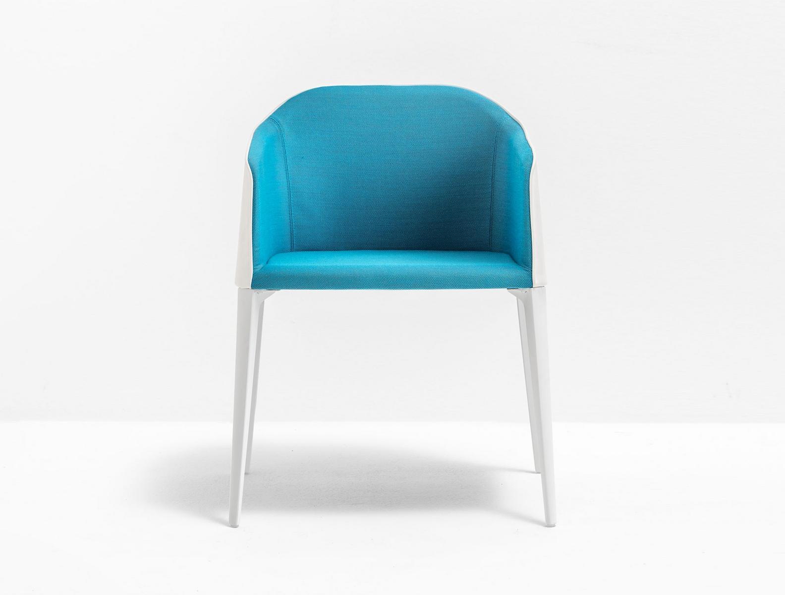 LAJA 885 Upholstered chair with armrests