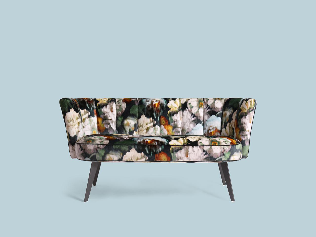 DIVA Fabric small sofa