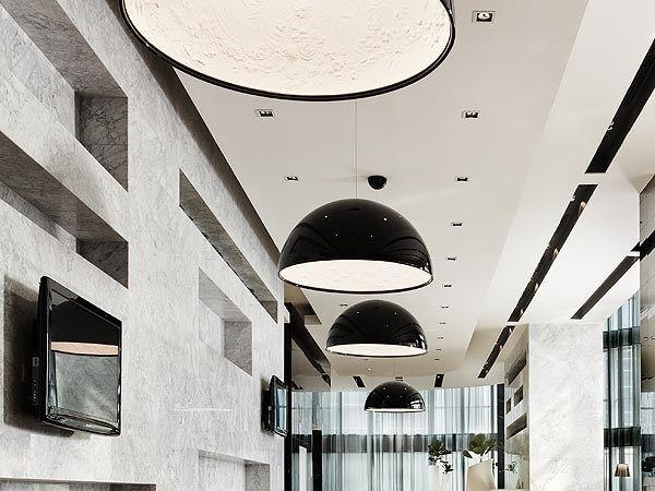 SKYGARDEN Plaster pendant lamp