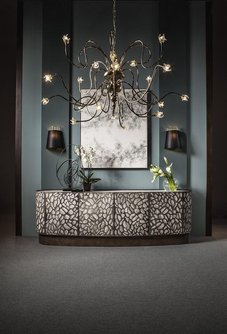 SOFIA Steel wall lamp