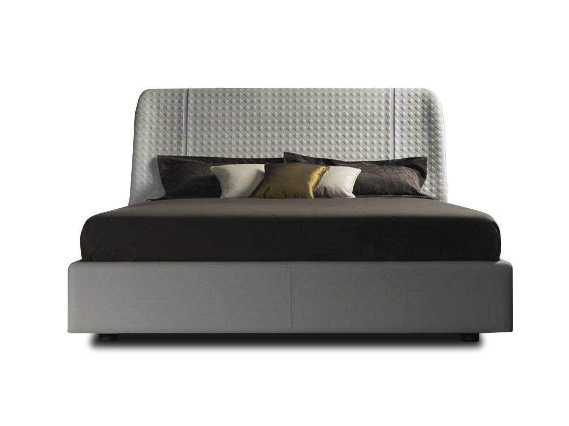 SWAN Leather storage bed