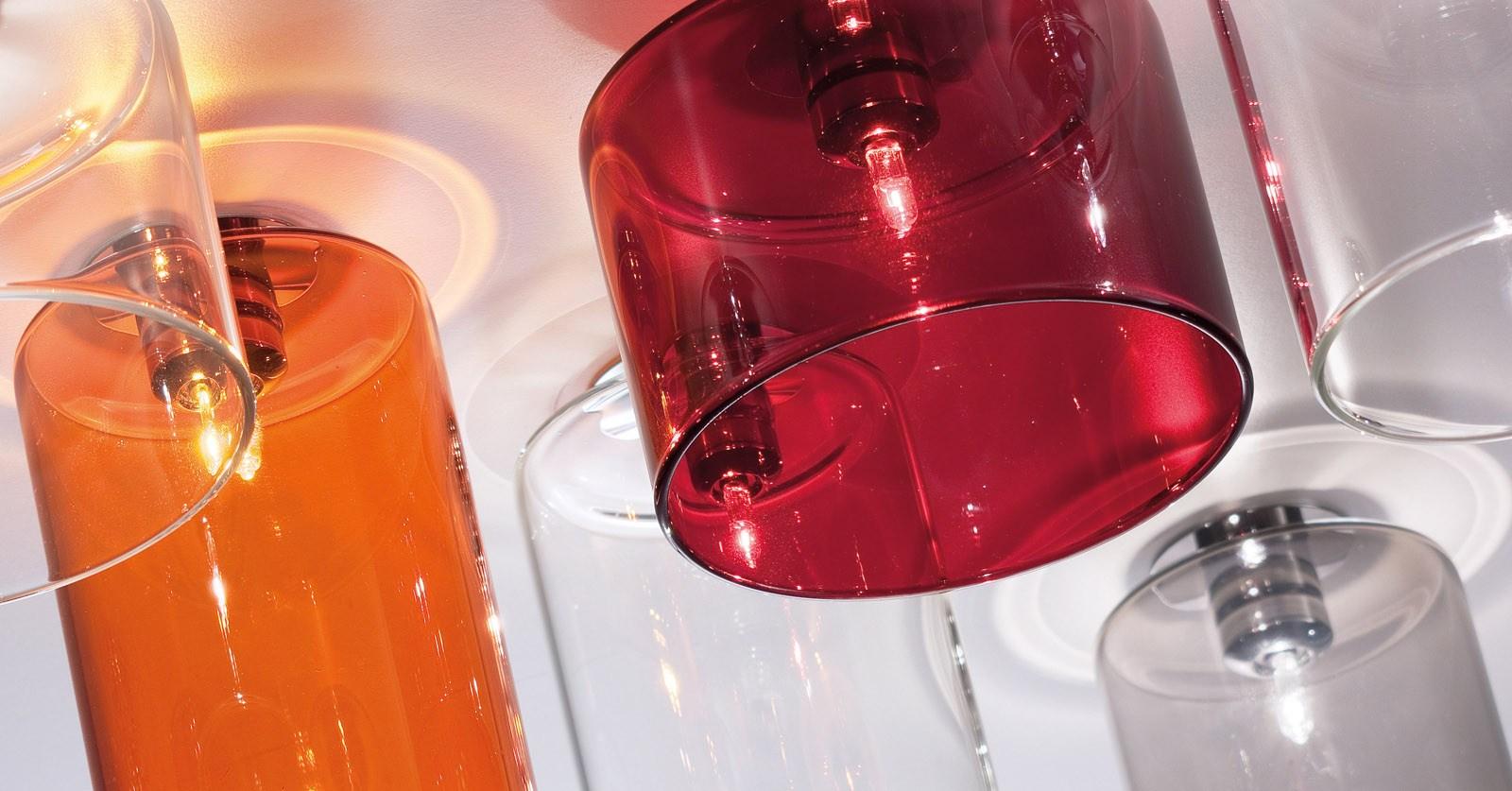 SPILLRAY Halogen crystal ceiling lamp