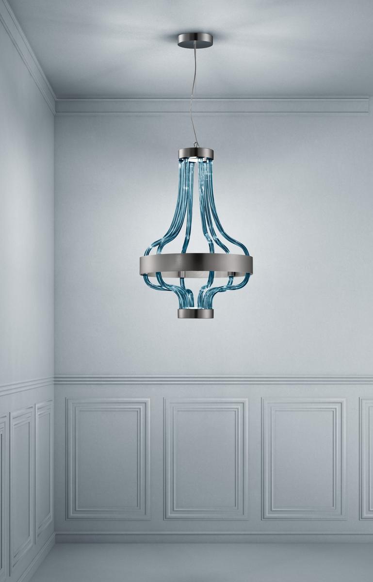 FESTA Blown glass chandelier
