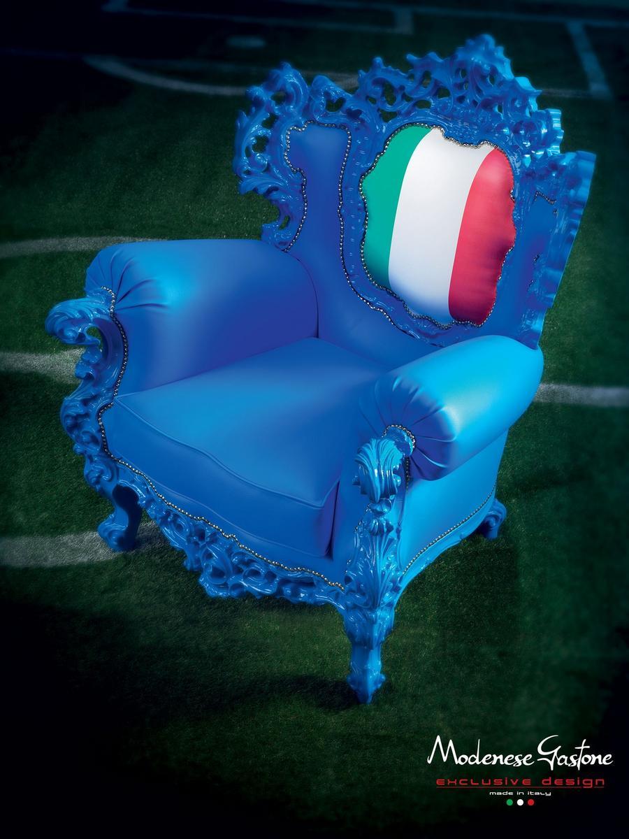 WORLD CHAMPIONS Armchair with armrests