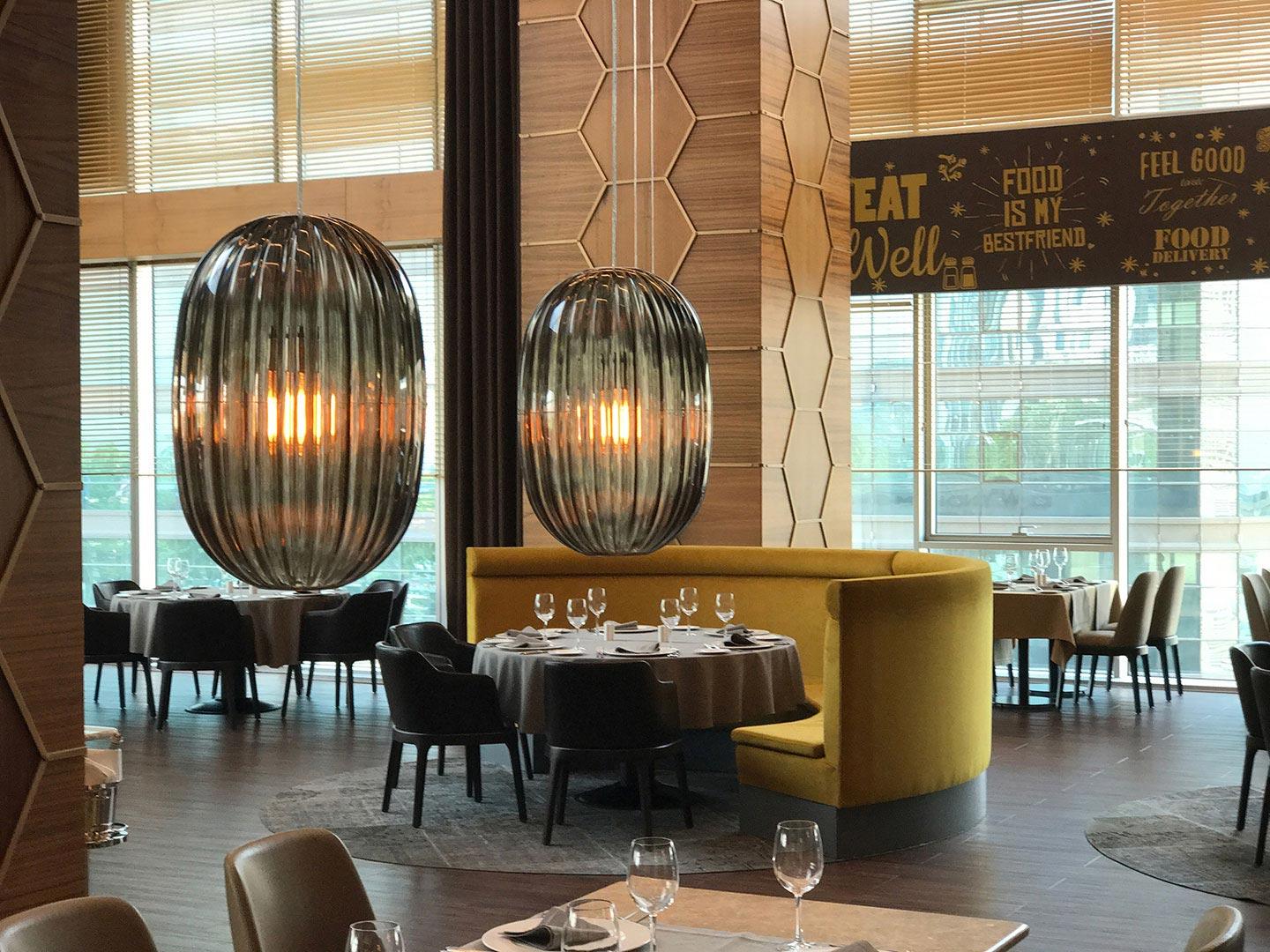 PLASS Metal pendant lamp