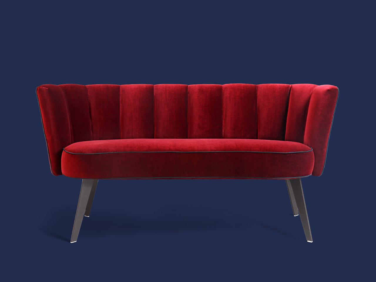 DIVA Fabric small sofa