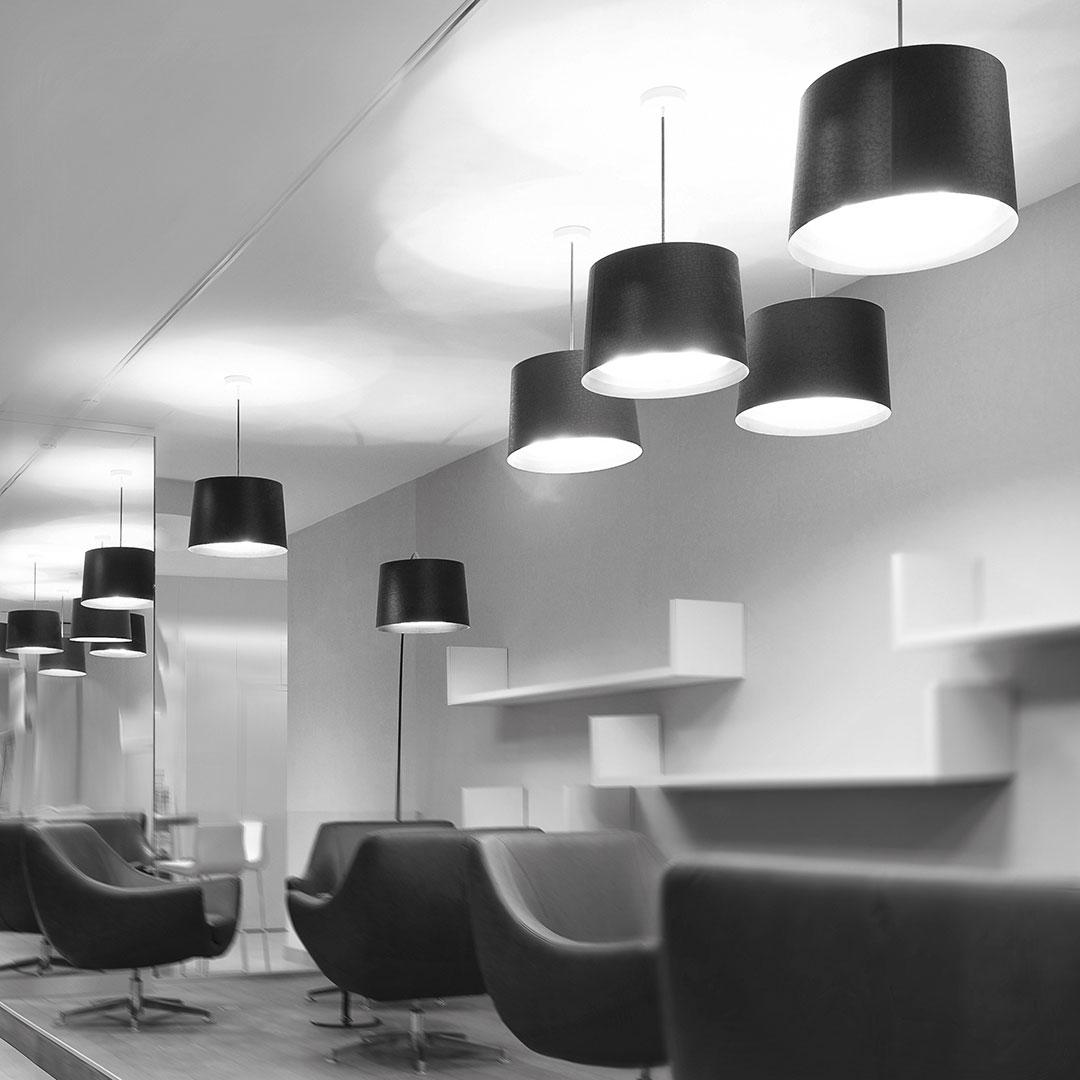 TWIGGY Plastic pendant lamp