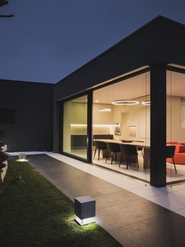 CEMENTO LED cement bollard light with speaker CEMENTO LED cement bollard light with speaker