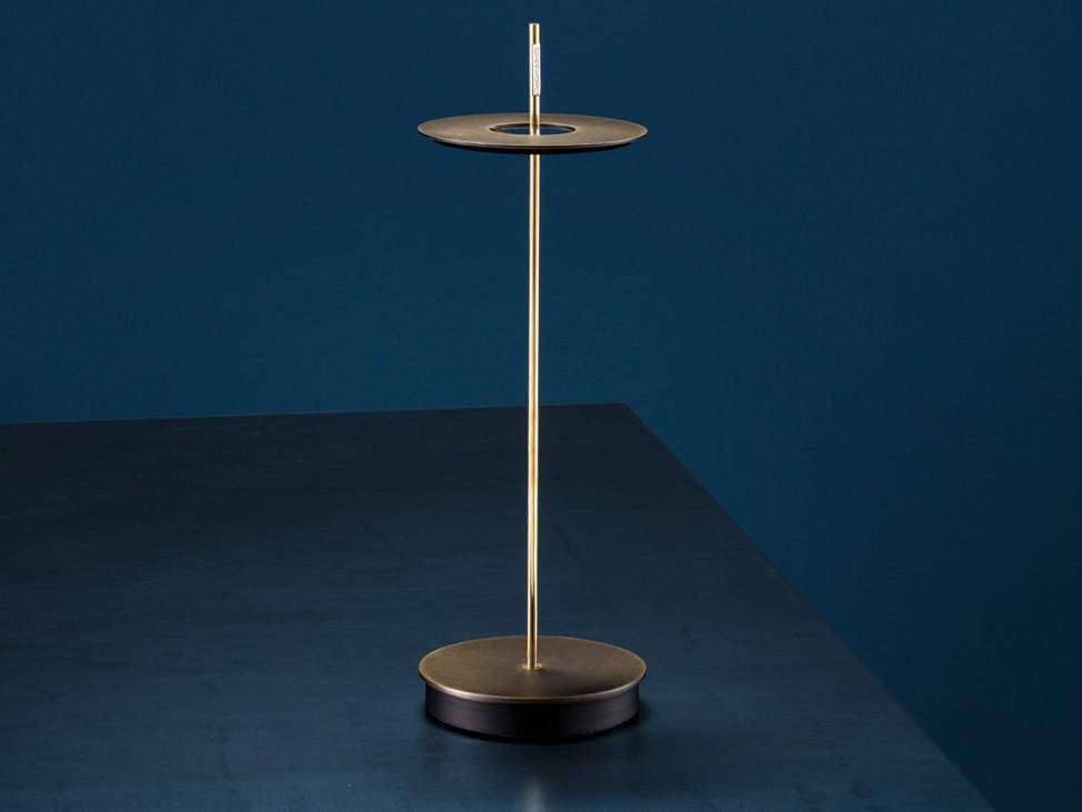 GIULIETTA BE T LED cordless brass table lamp