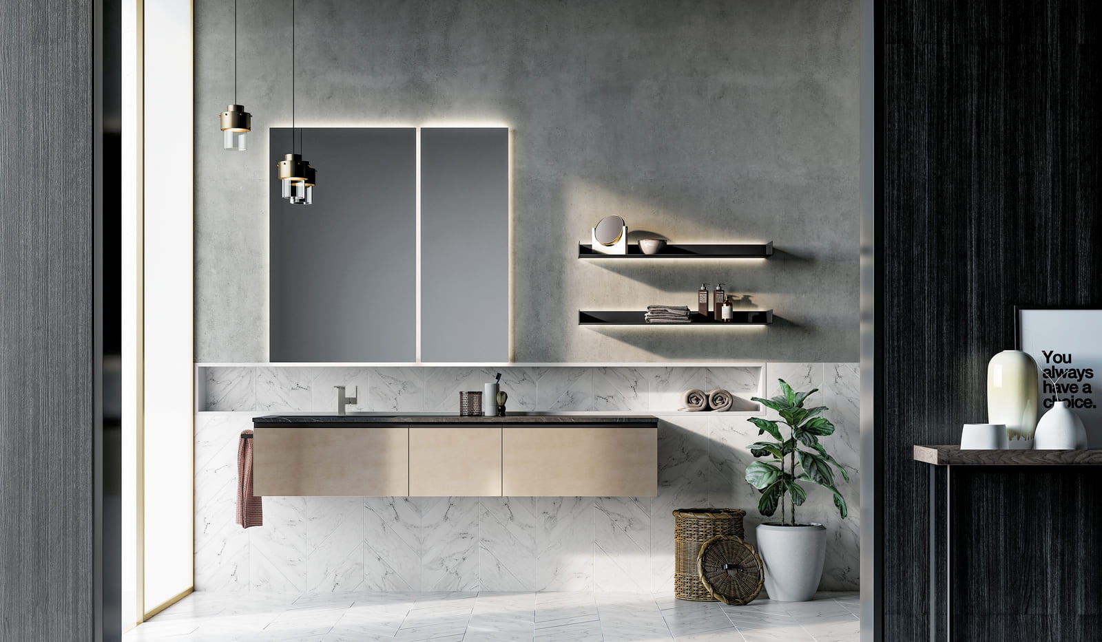 GOLA UP Ceramic bathroom