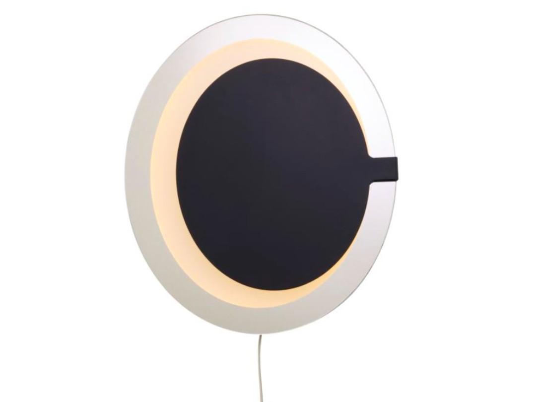 MATHILDE LED glass and steel wall lamp