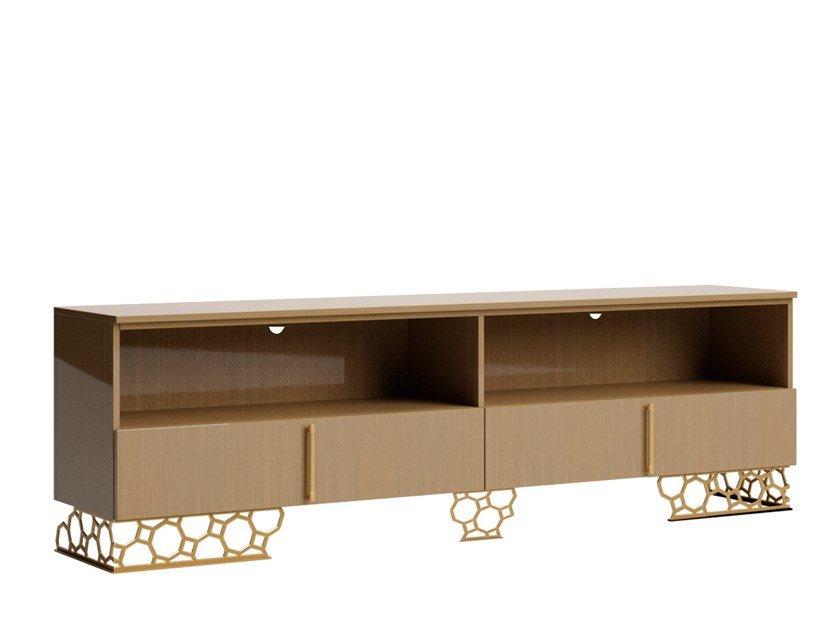 JENNY Wooden TV cabinet with drawers