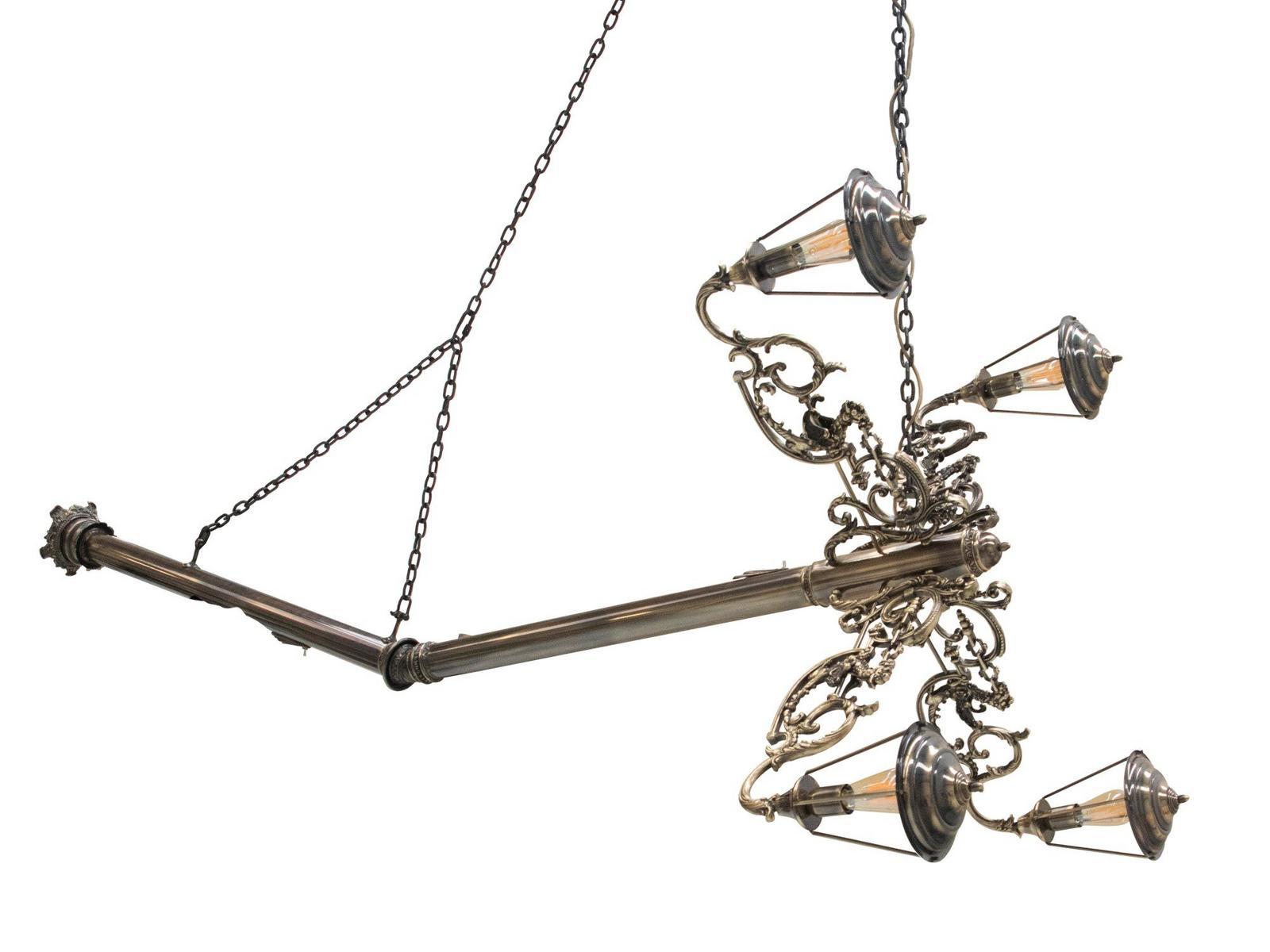 LUMIERE Brass pendant lamp