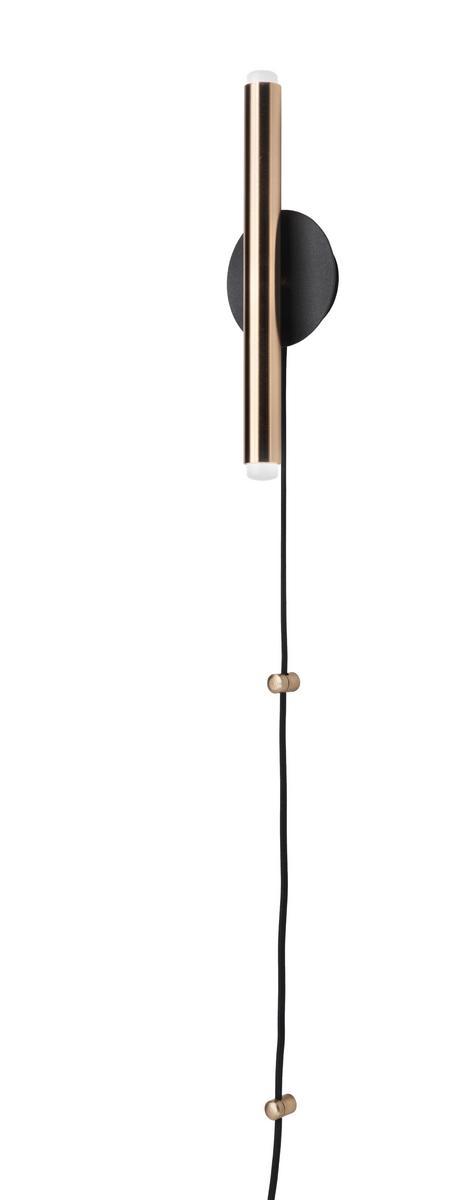STILO Direct-indirect light painted metal wall light