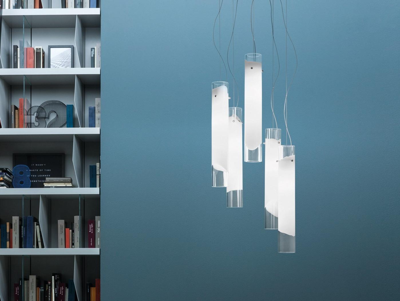 LIO SP 5 Glass pendant lamp