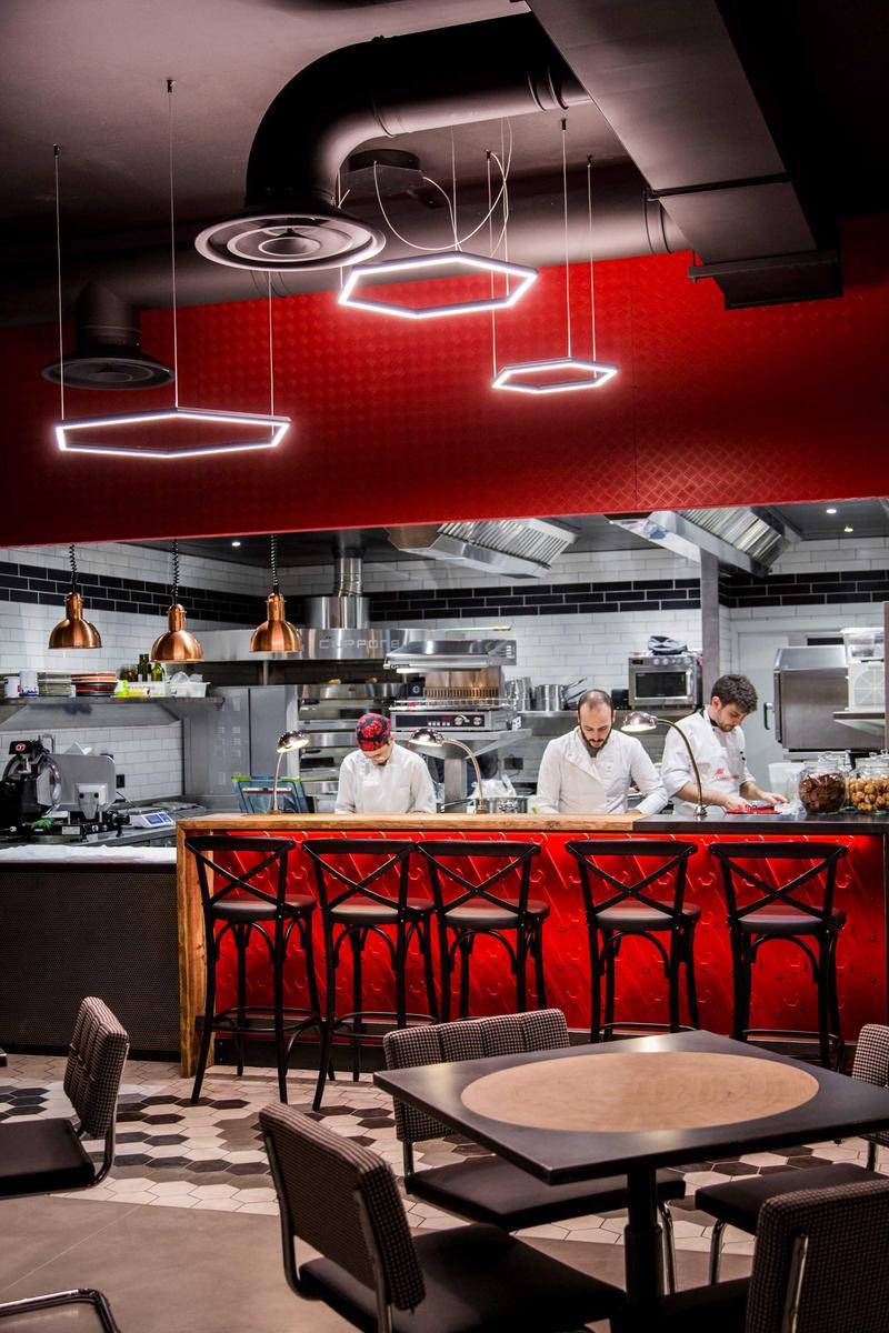 POLY ESAGONO LED pendant lamp