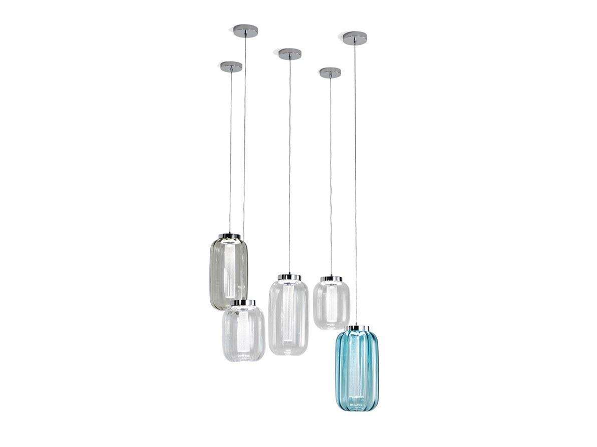 LANTERNA LED glass pendant lamp