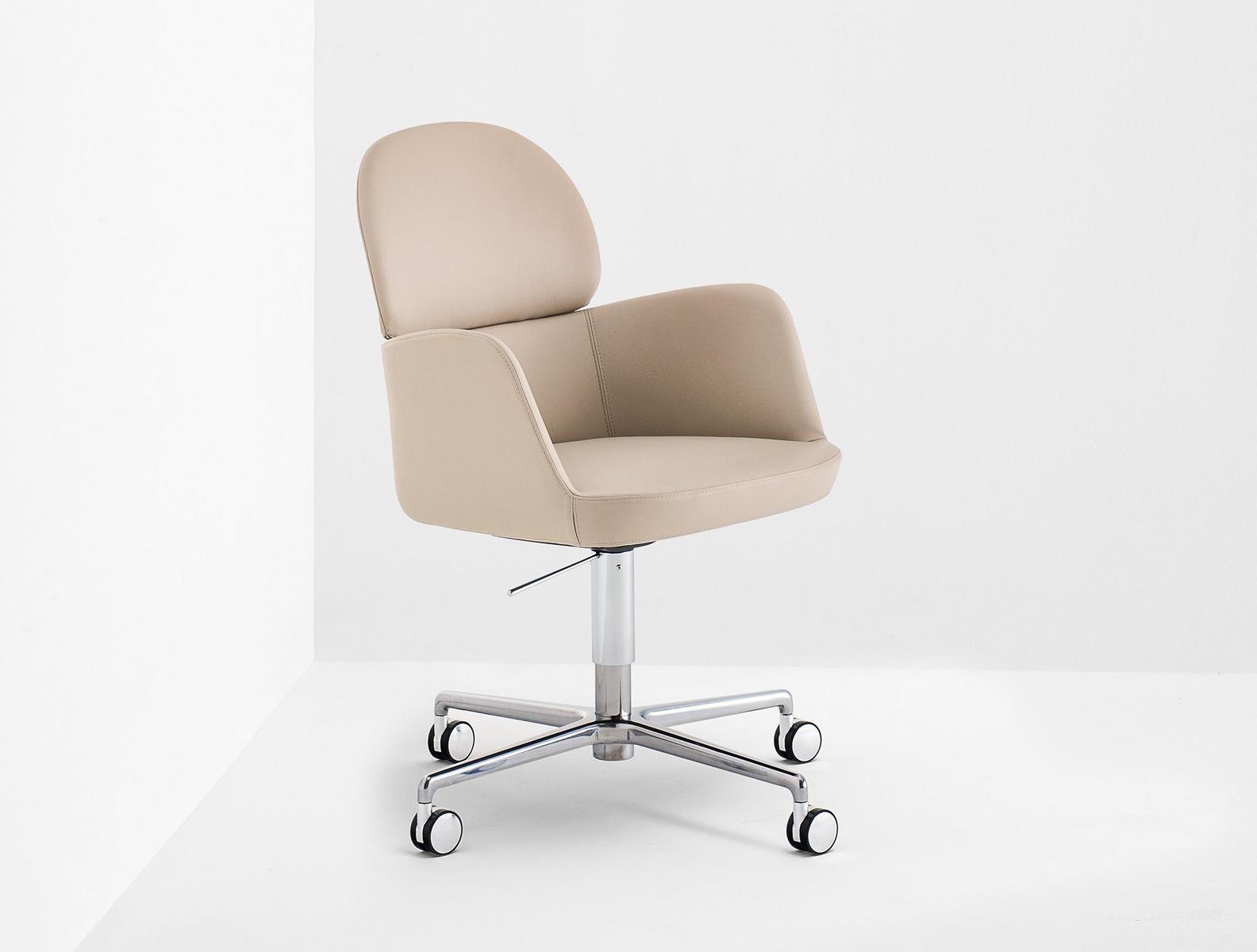 ESTER 696 Medium back executive chair with 4-spoke base