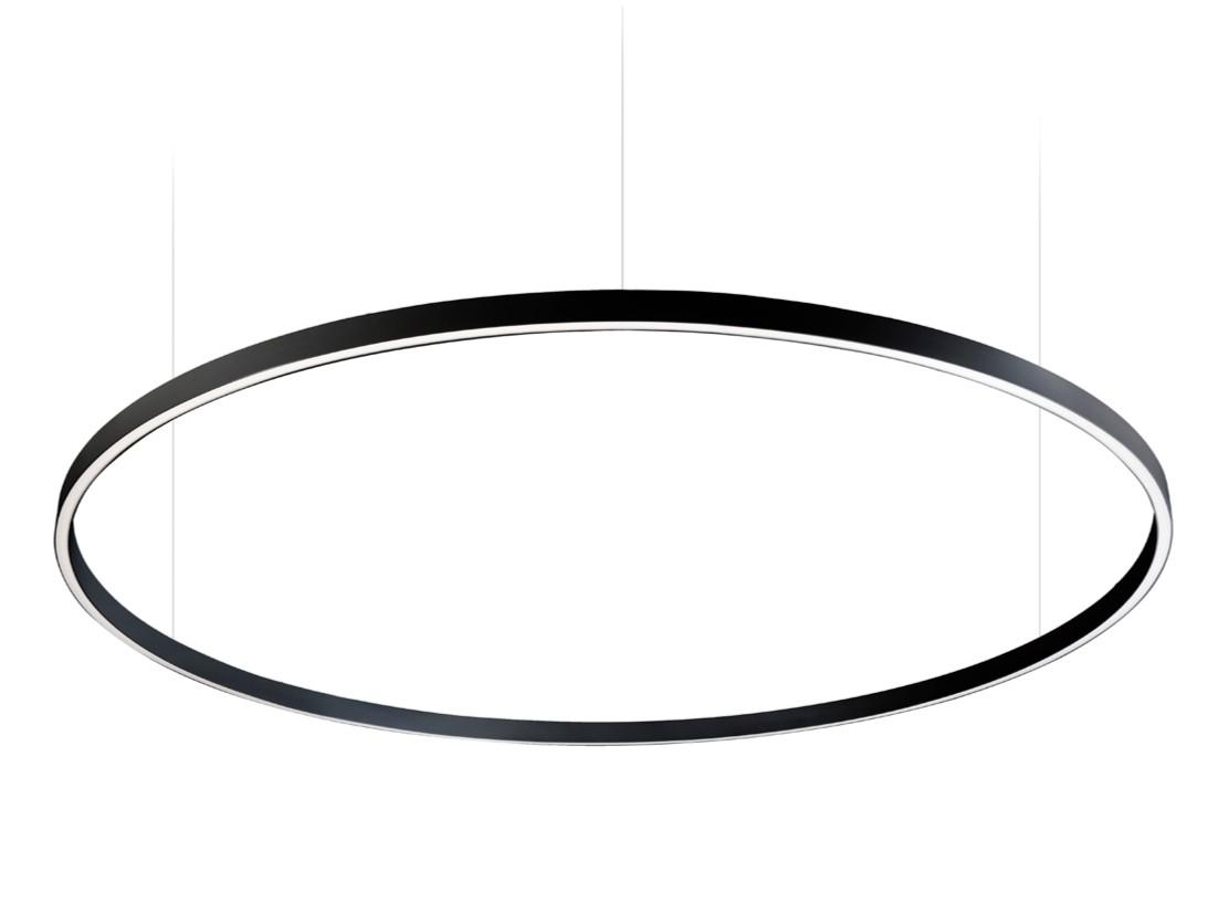 ZIRKOL ROUND LED extruded aluminium pendant lamp