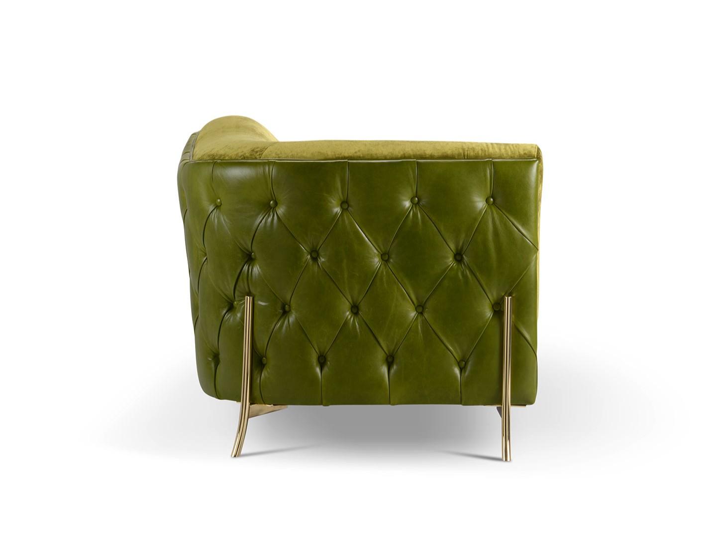 NEFELE Tufted sofa bed with fire retardant padding