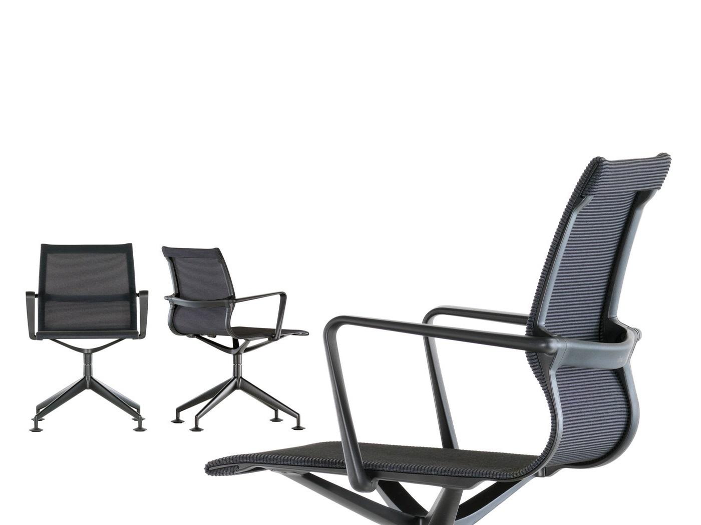 PHYSIX CONFERENCE Training chair with armrests