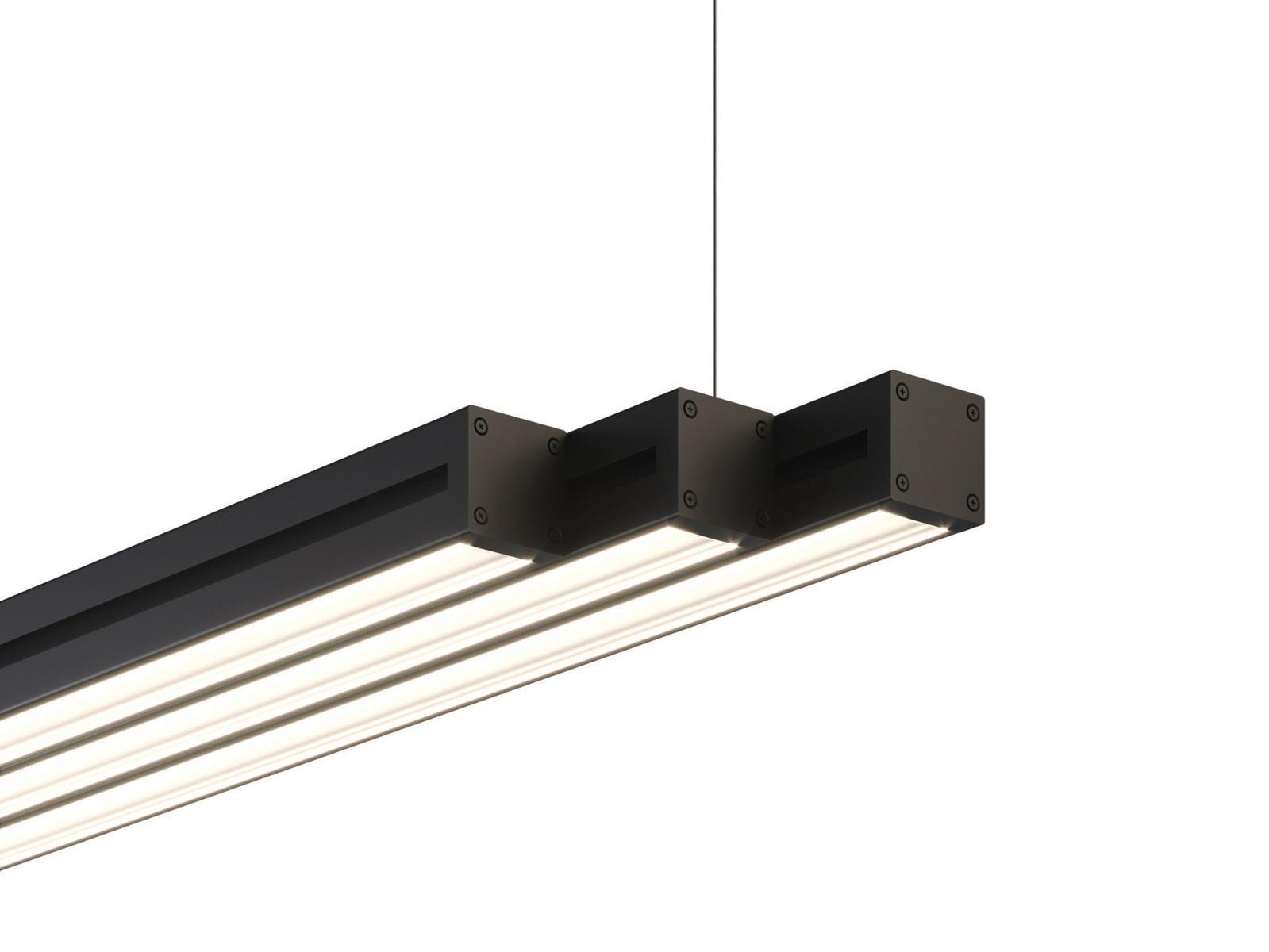 LIGHT GLIDE LED Anodized aluminium pendant lamp