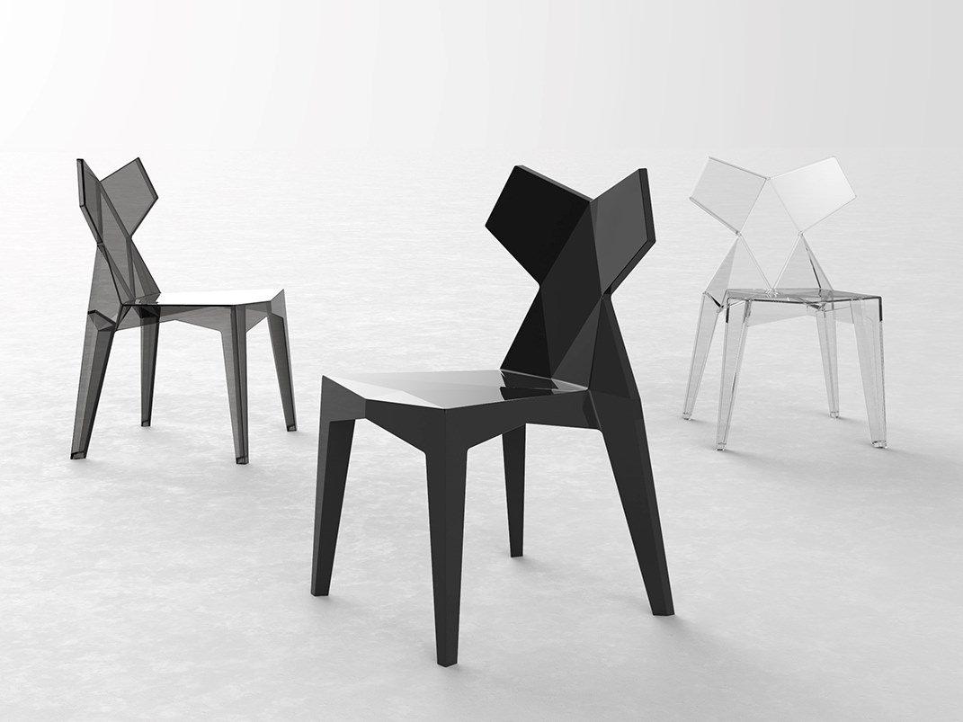 KIMONO Polycarbonate garden chair
