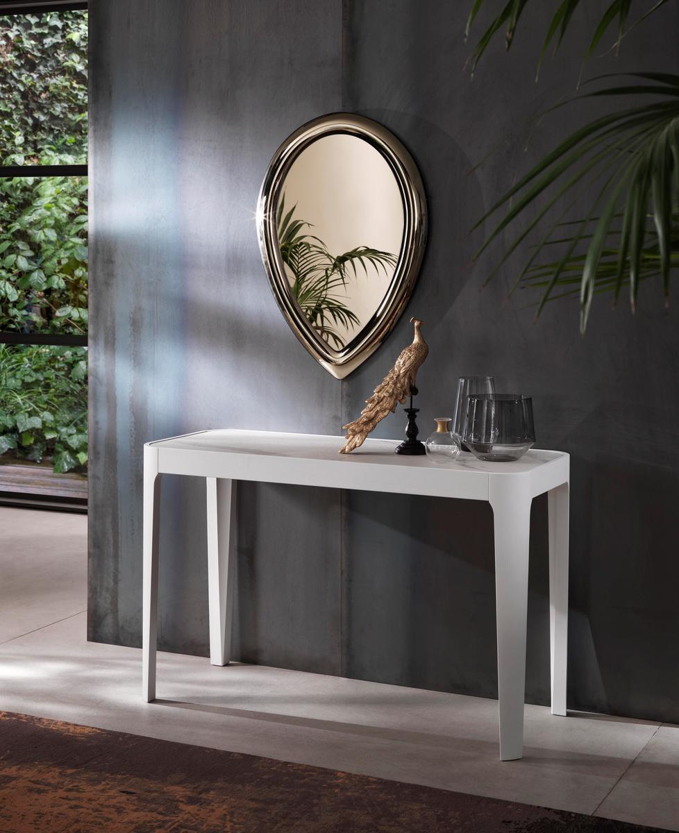 CROSS Rectangular wooden console table