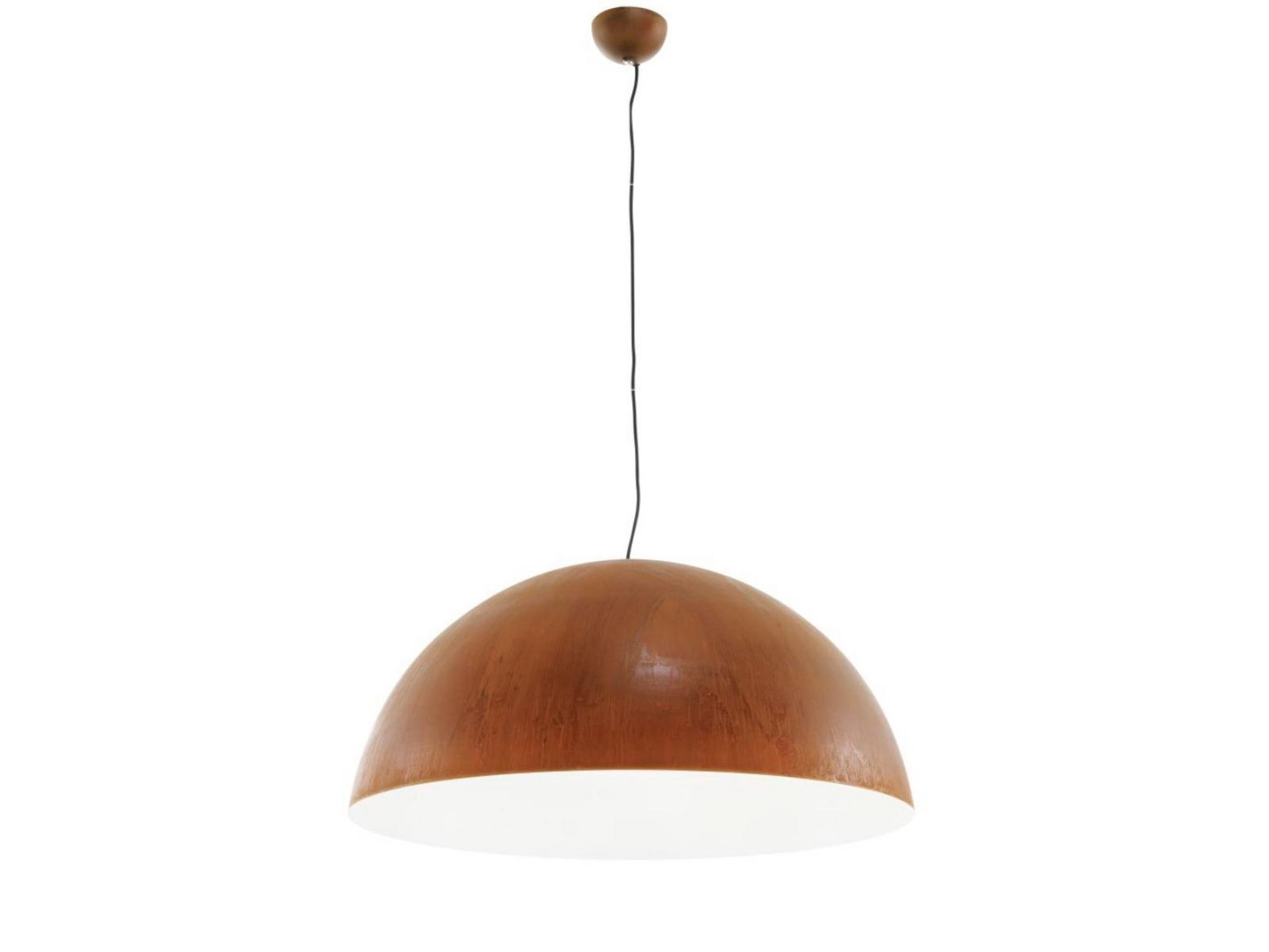LUNA ROSSA Steel pendant lamp