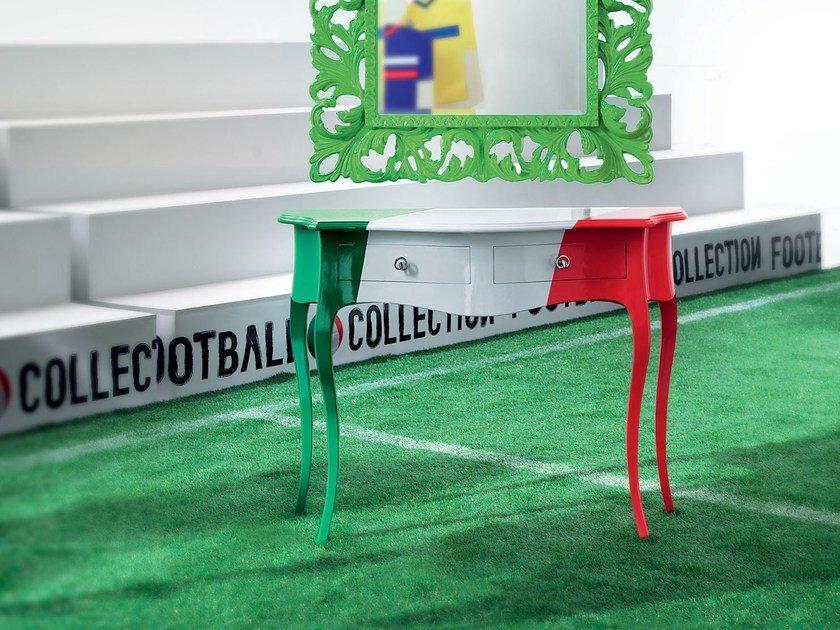 PENALTY KICK Rectangular console table with drawers