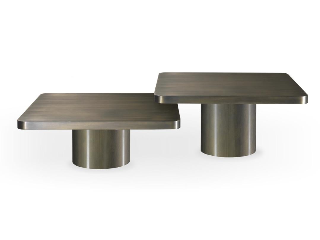 TAU Square wooden coffee table