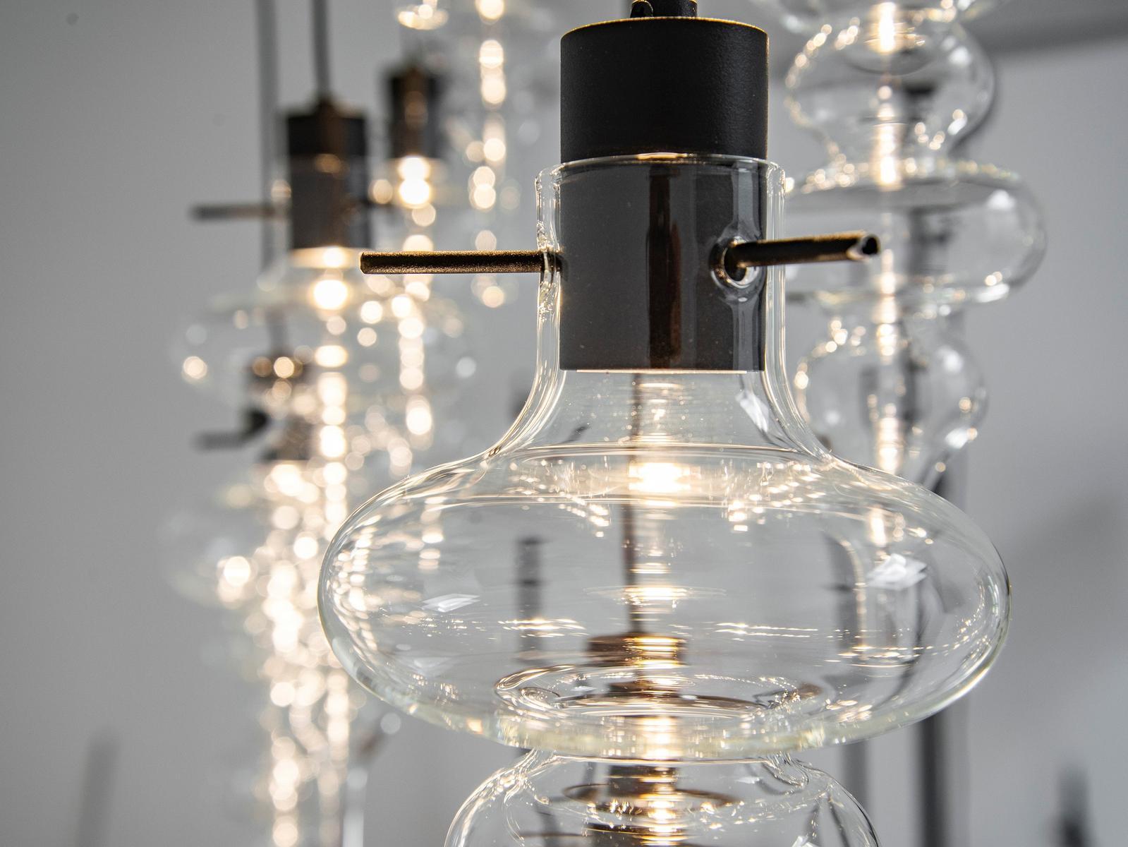 REFLEXX H8 L Contemporary style LED direct light glass pendant lamp