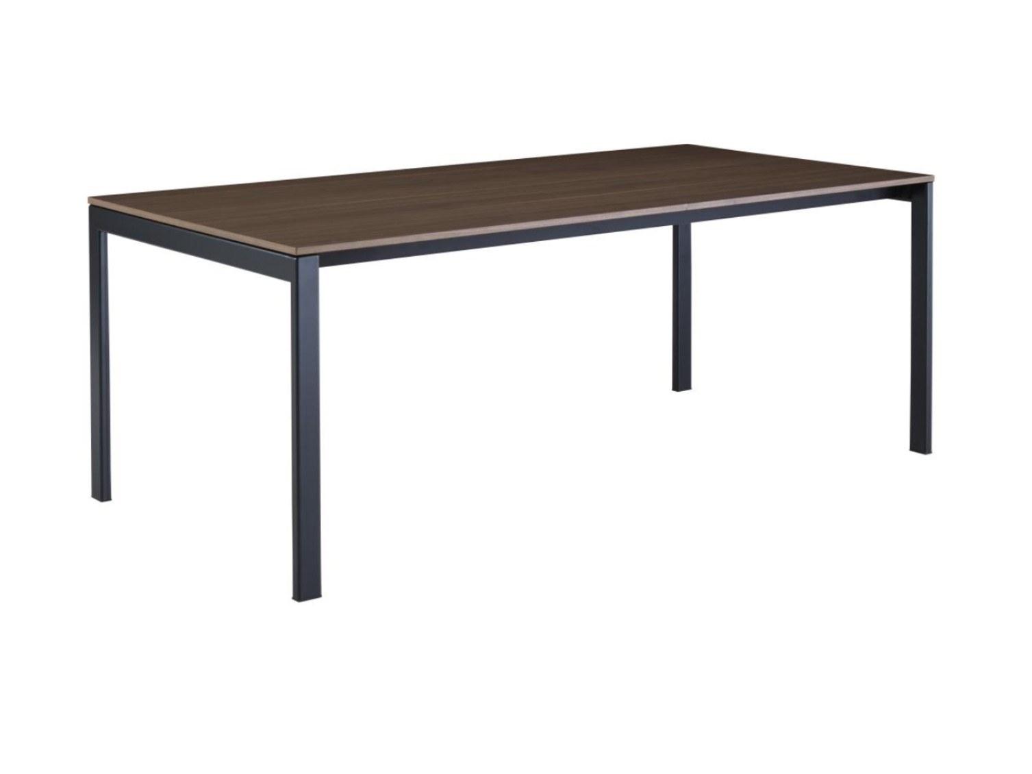 ALLUNGAMI Extending rectangular oak dining table