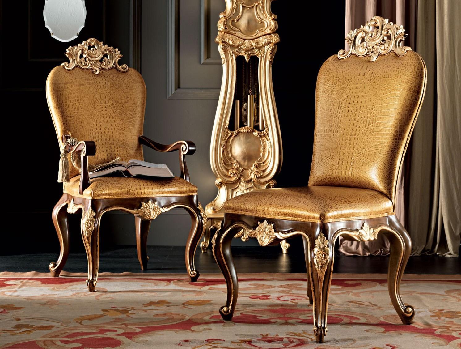 11507 Upholstered leather chair