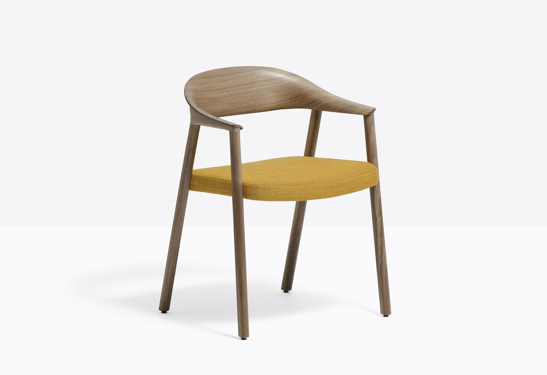 HÉRA 2865 Ash chair with armrests