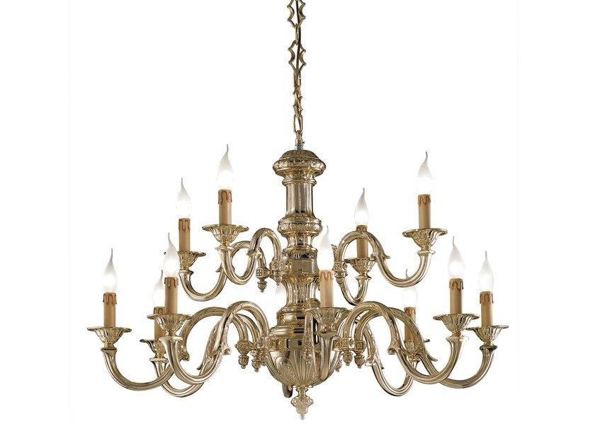RICHARD 519/8+4 Polished Brass chandelier