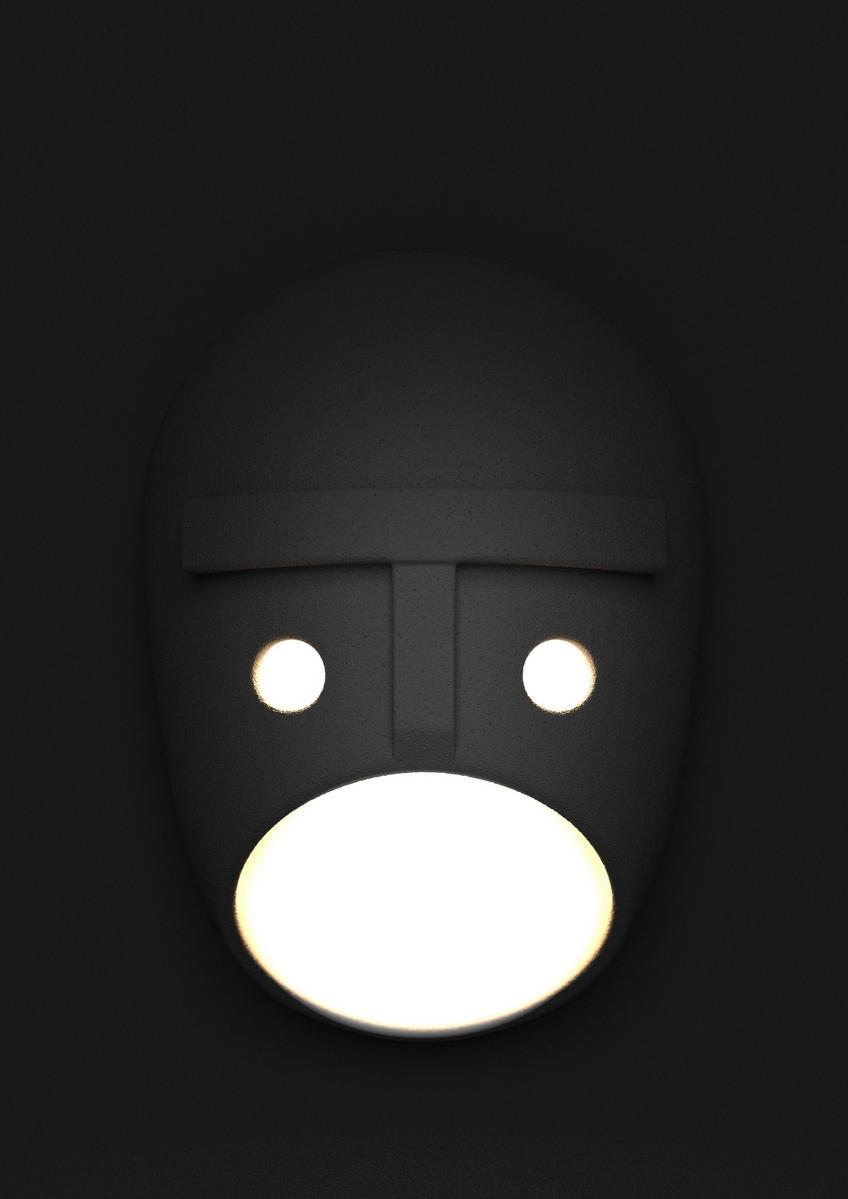 BERT LED ceramic wall light
