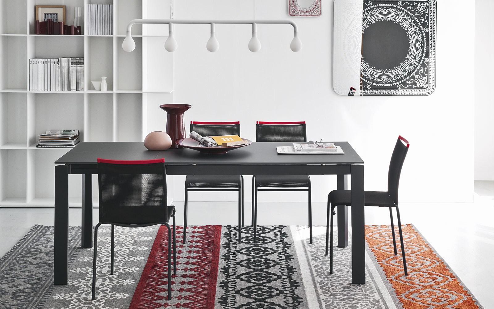DUCA Extending rectangular dining table