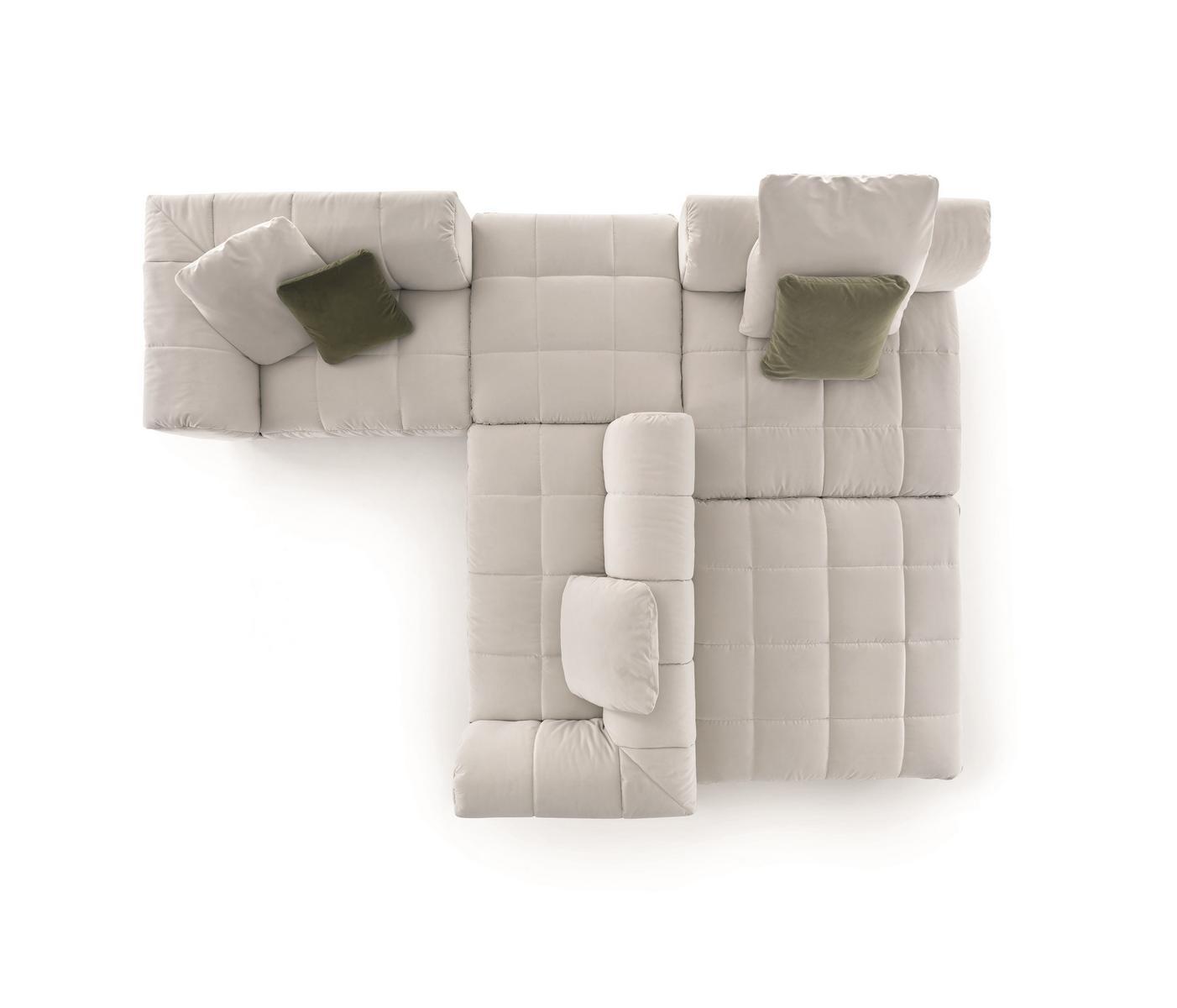 STRIPS SYSTEM Modular fabric sofa