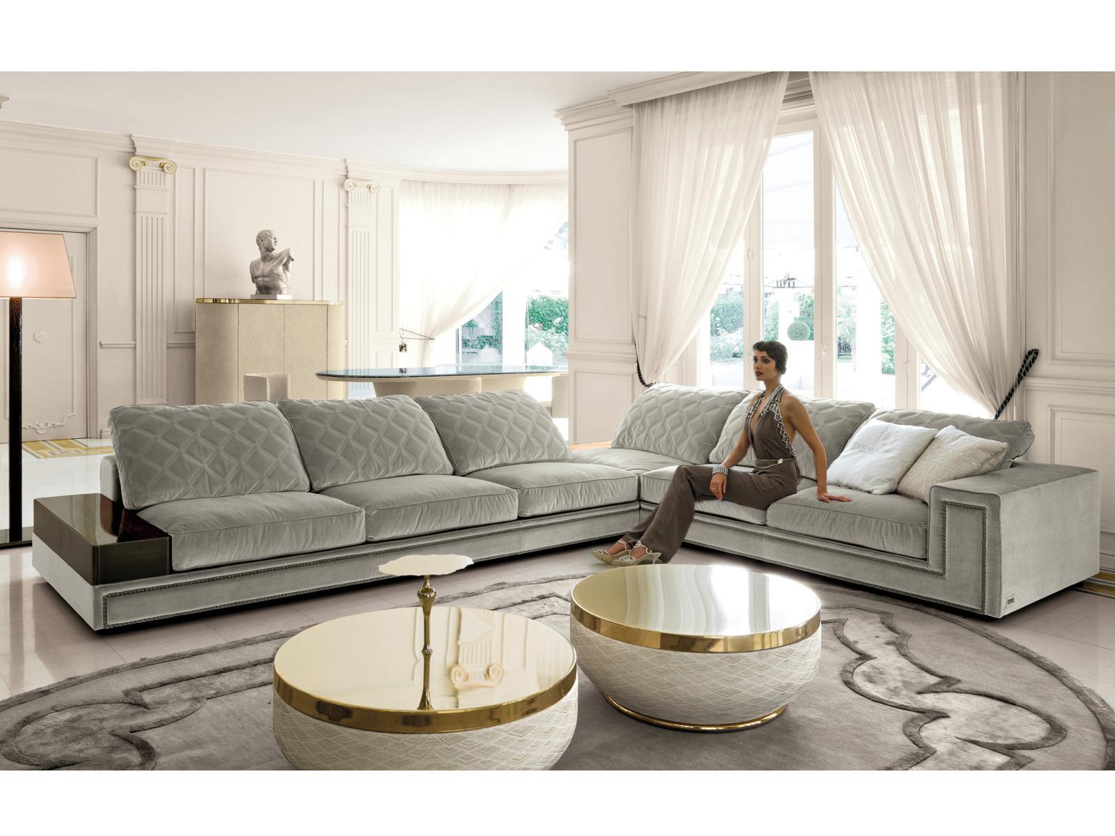 HELMUT Corner nabuk sofa