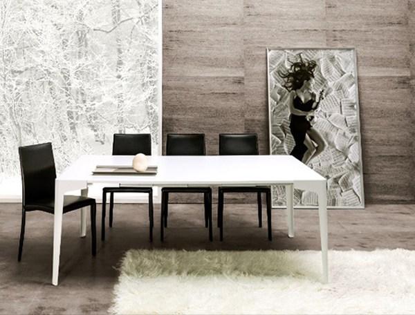 CORNER Extending rectangular console table