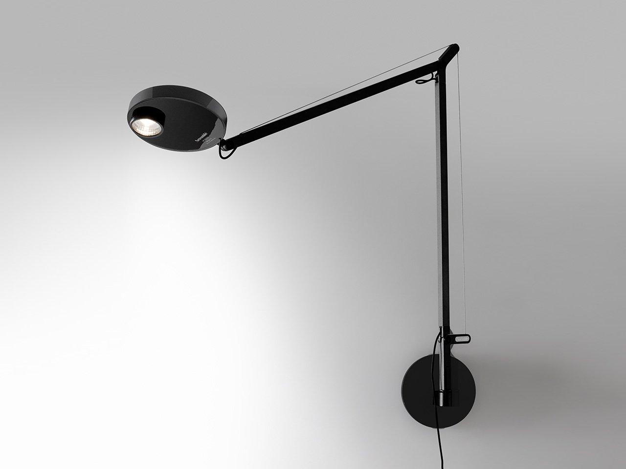 DEMETRA PROFESSIONAL LED aluminium wall lamp with swing arm
