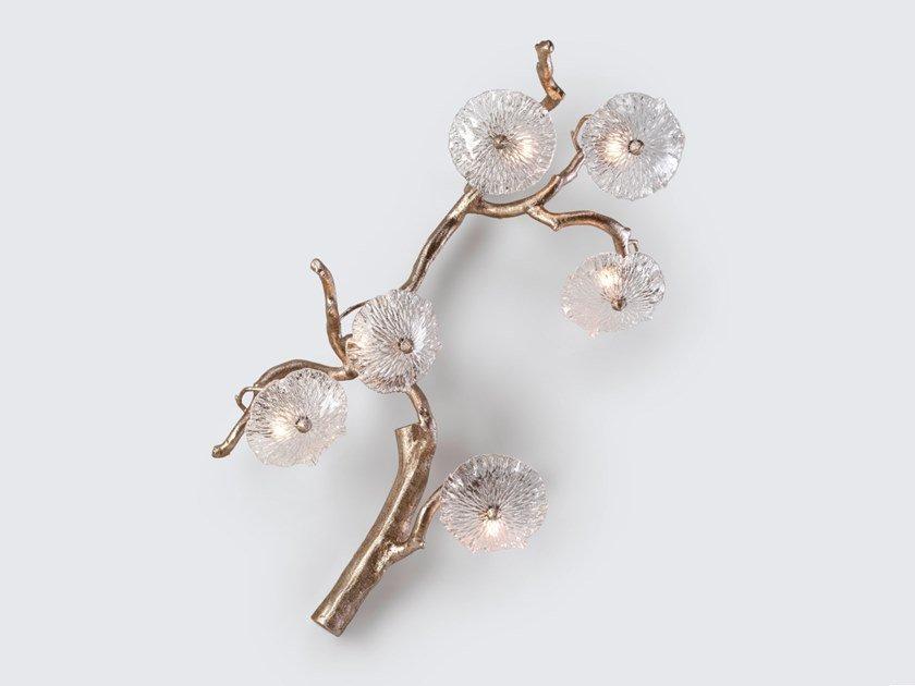NENUFAR AP1475/6 Handmade bronze wall light