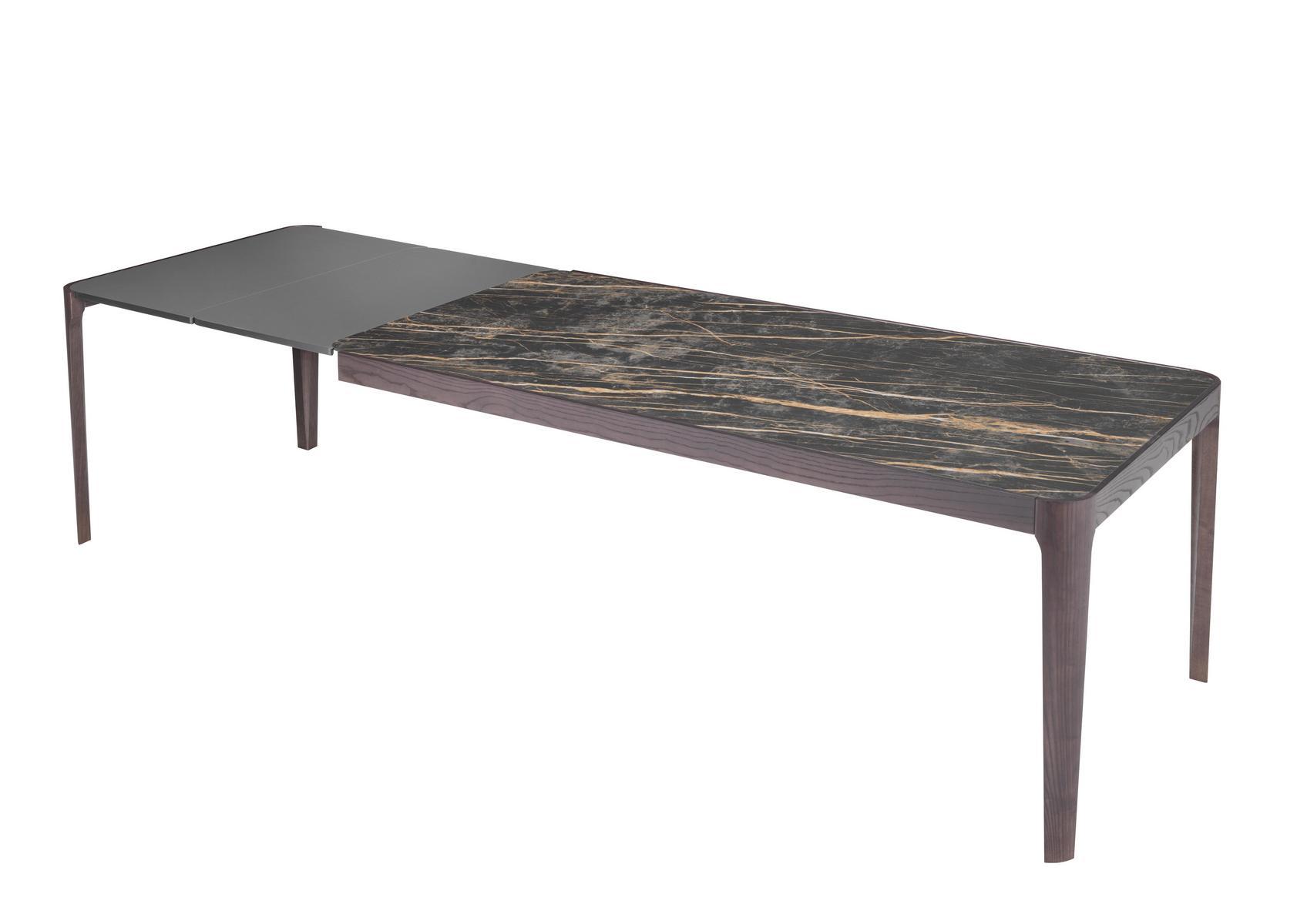 CROSS Extending rectangular ceramic table
