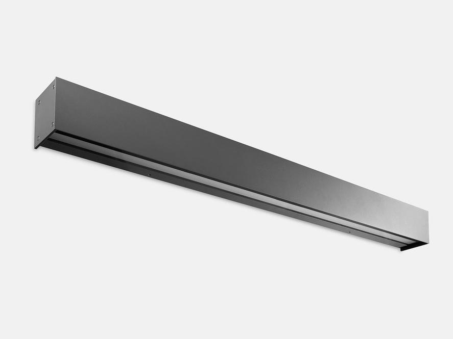 AFRODITA INFINITE LED direct-indirect light aluminium outdoor wall lamp