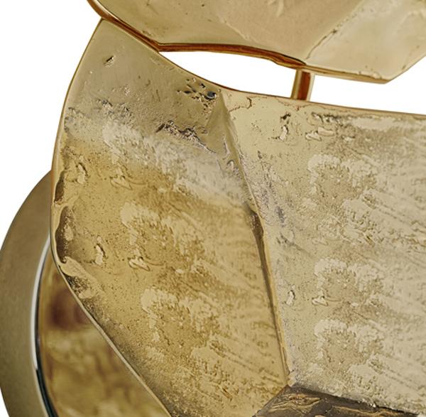 SUPERNOVA Brass wall light